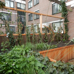 Verhoogde plantenborder Leiderdorp 5