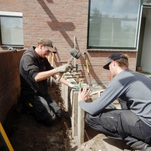 Verhoogde plantenborder Leiderdorp 9