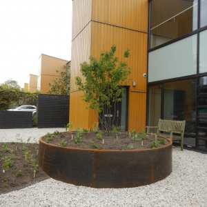 Cortenstaal rond 2